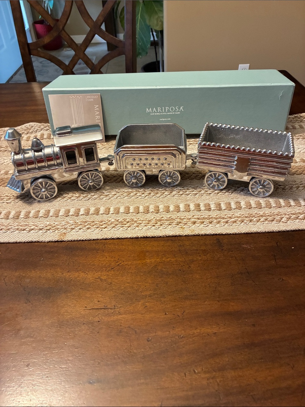 Mariposa Decorative Train Set with Box